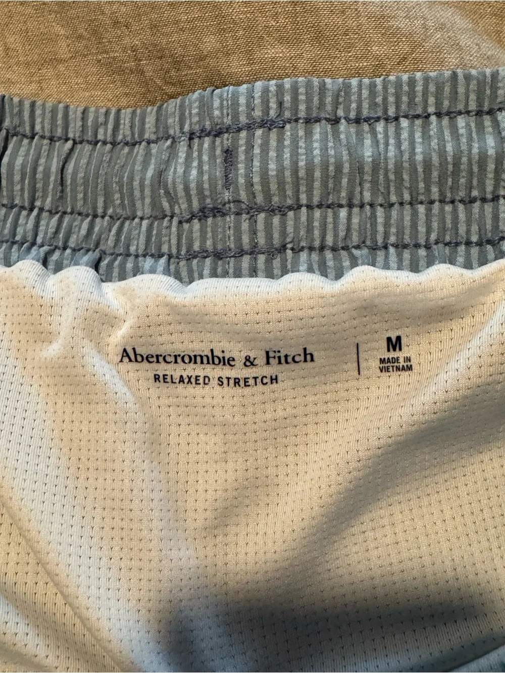 Abercrombie & Fitch Blue Pull-on Swim Shorts